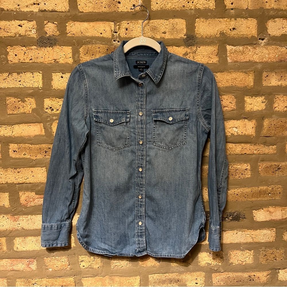 J Crew Western Snap shirt